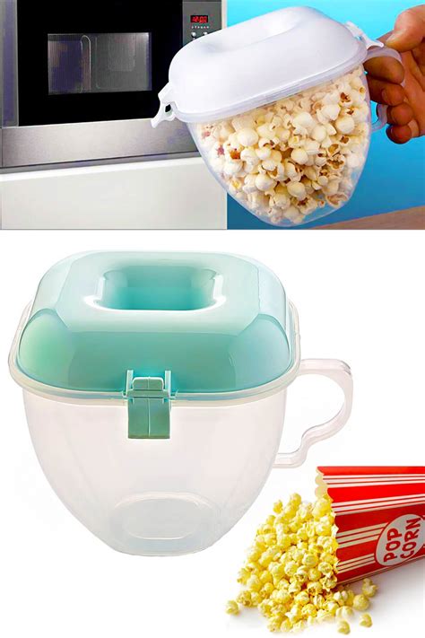 Popcorn In Microwave Container