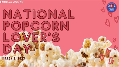 popcorn lovers day march 9