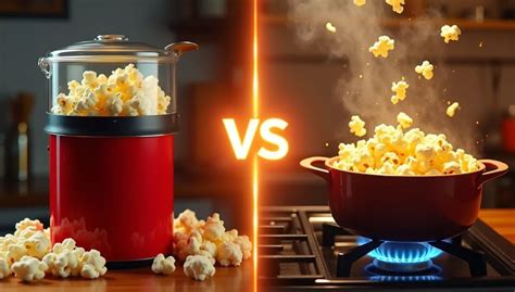 Popcorn Maker Vs Stove