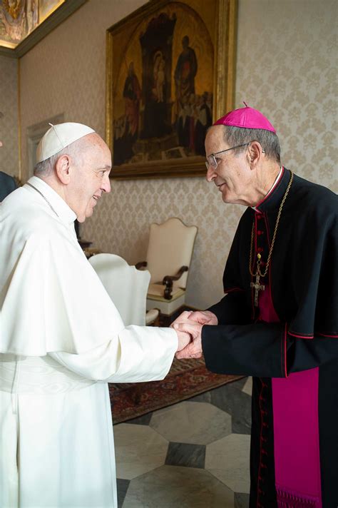 pope accepts resignation of bishop