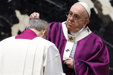 pope francis homily ash wednesday 2023