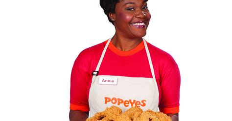 popeye chicken commercial lady