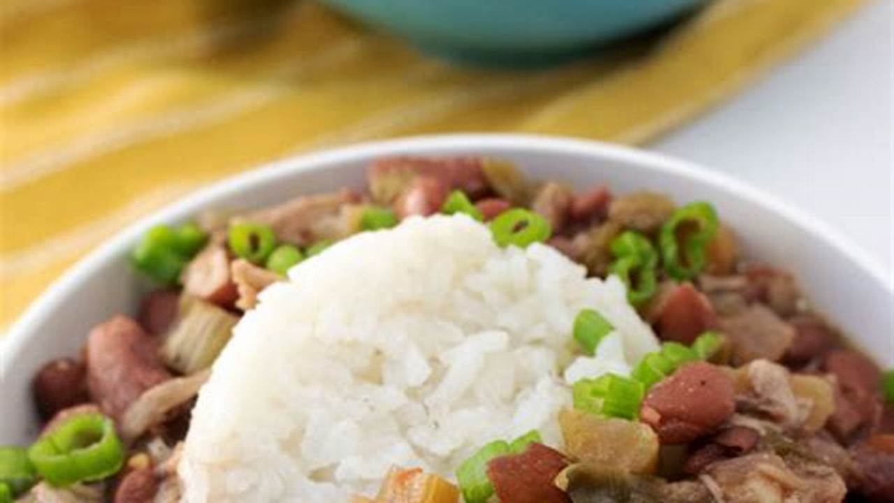 Popeyes Red Beans and Rice: An Effortless Slow Cooker Treat