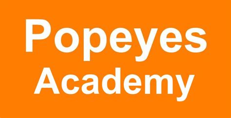 popeyes academy login issues