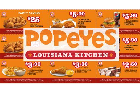 popeyes coupons for restaurants