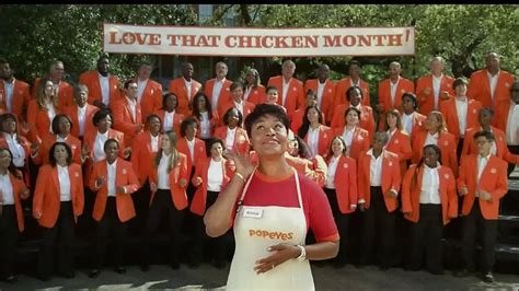 popeyes love that chicken commercial