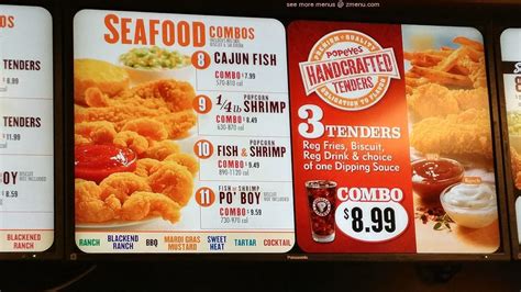 popeyes menu las vegas