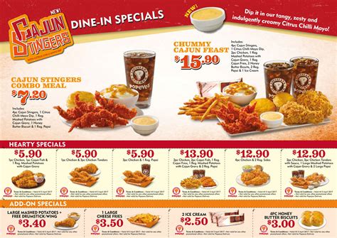 popeyes singapore delivery menu