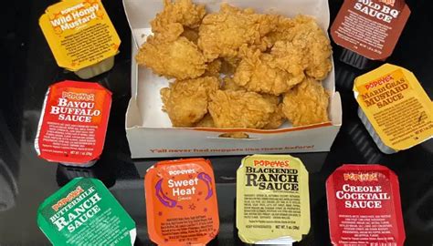 popeyes sweet and spicy wings sauce