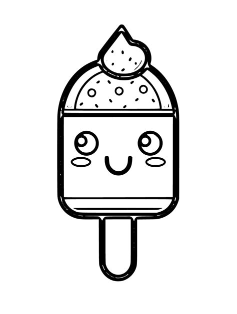 Popsicle Printable Coloring Page: A Fun Way To Keep Your Kids Busy