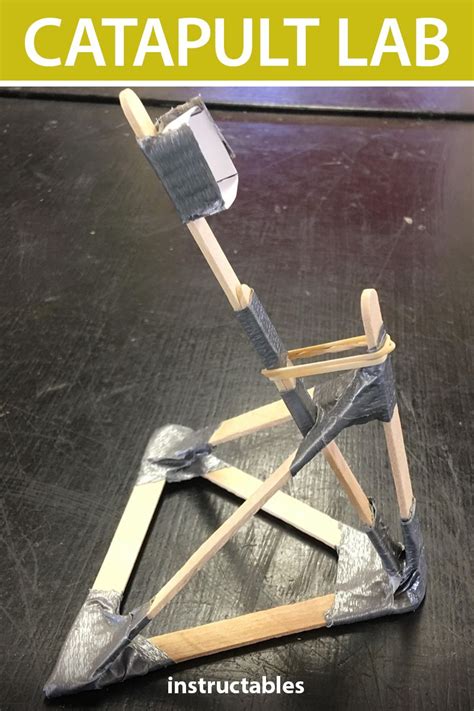 Popsicle Stick Catapult Lab