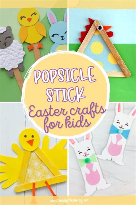 popsicle stick easter crafts