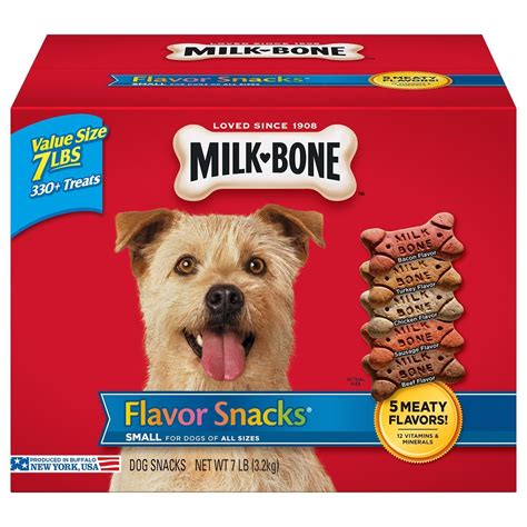 popular dog treat flavors