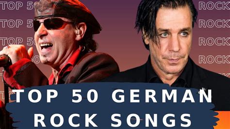 popular german rock songs