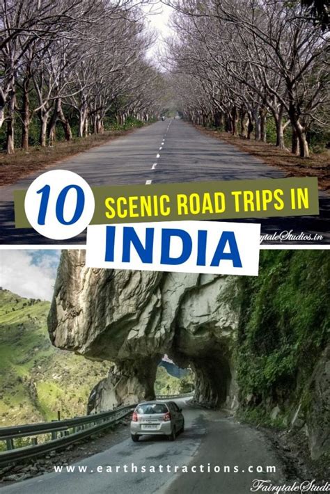 popular road trips in india