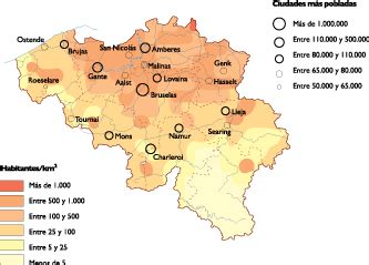 population belgium by city