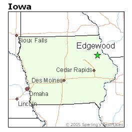 population of edgewood iowa