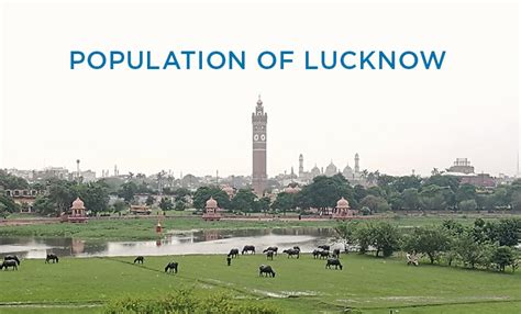 population of lucknow city