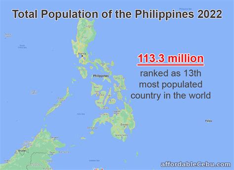 population of philippines 2022 today