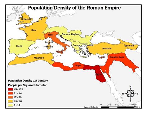 population of roman empire at its peak