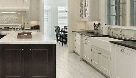 Outstanding Porcelain Tile Kitchen Floors Ideas 25 White kitchen