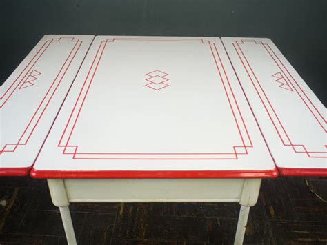 Porcelain Enamel Kitchen Table