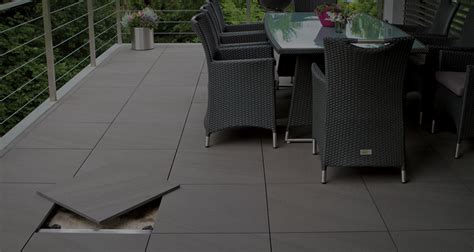 porcelain tile deck