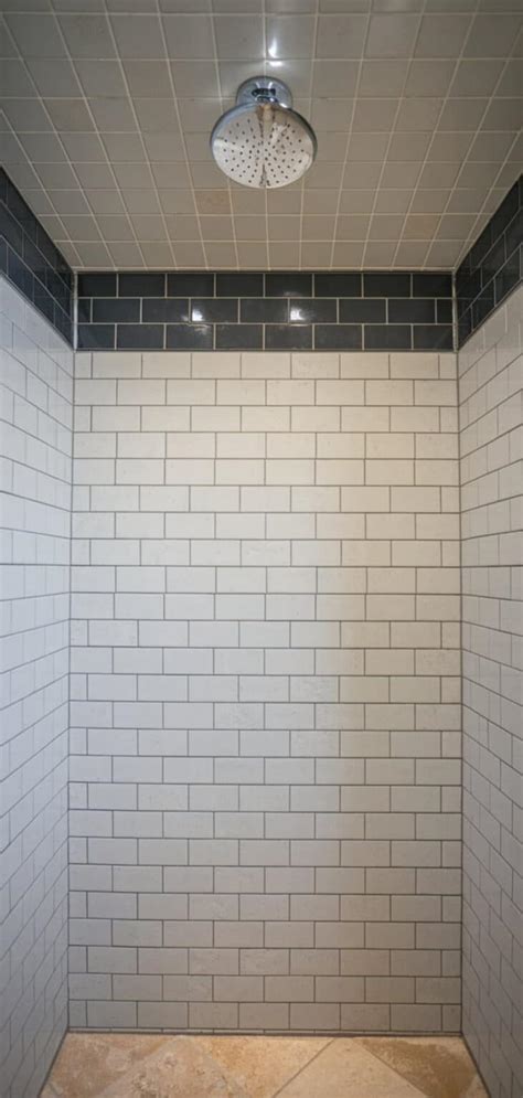 Porcelain Tile On Shower Ceiling