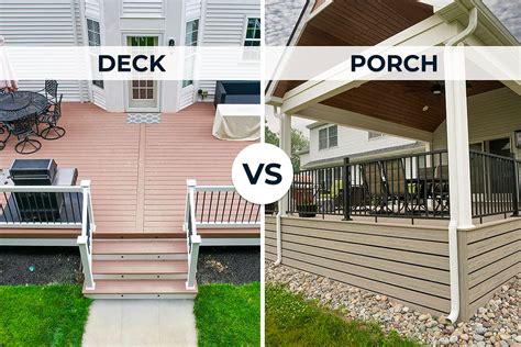 Porch Vs Deck Boards