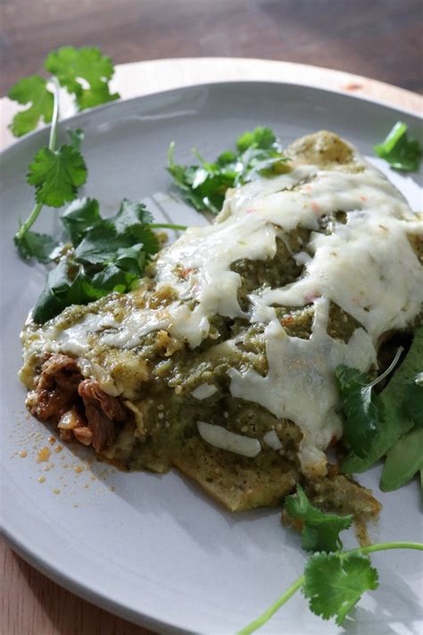Pork Enchiladas Verdes