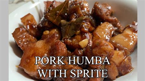 Pork Humba Sprite