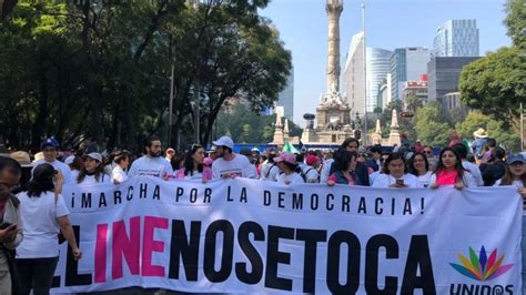 porque fue la marcha del ine