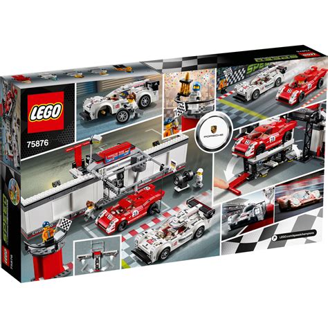 BestKonzol LEGO 75876 Porsche 919 Hybrid és 917K bokszutca