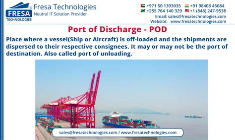 Port Of Discharge Other Term