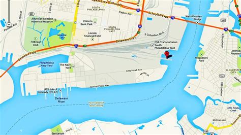 port of philadelphia map
