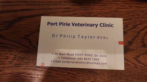 port pirie veterinary clinic