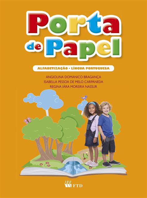 porta de papel livro