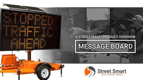 Portable Changeable Message Boards