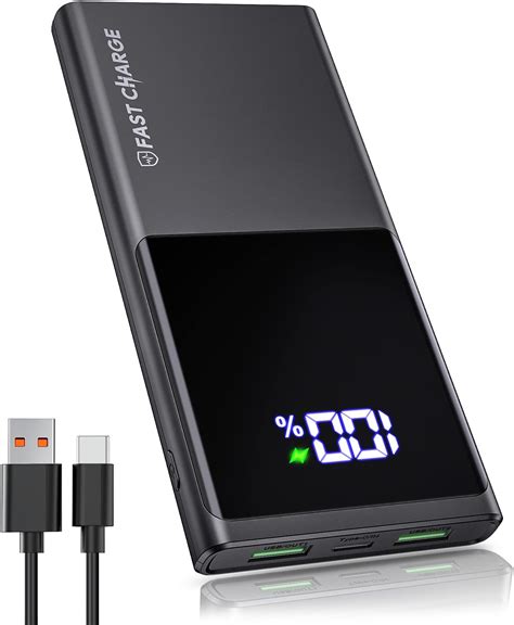 Portable Charger With Usb C Input And Output