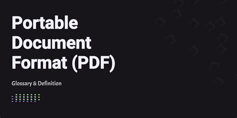 Portable Document Format