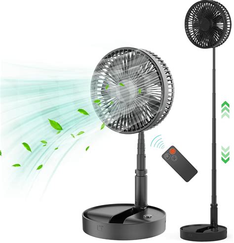 portable fan with remote control