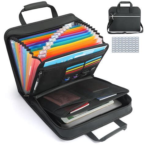 Portable File Case With Handle
