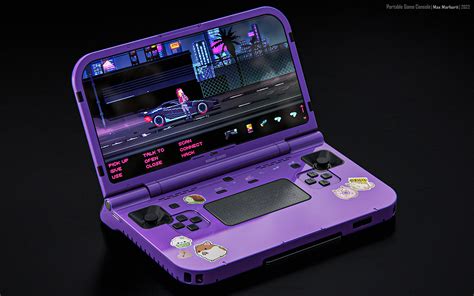 Portable Game Console Design