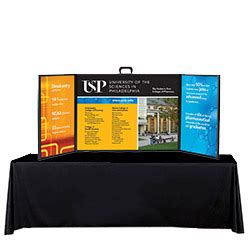 Portable Tabletop Display Stands