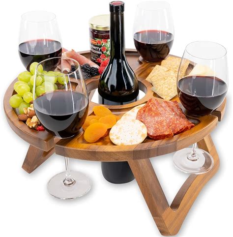 Portable Wine Table Amazon