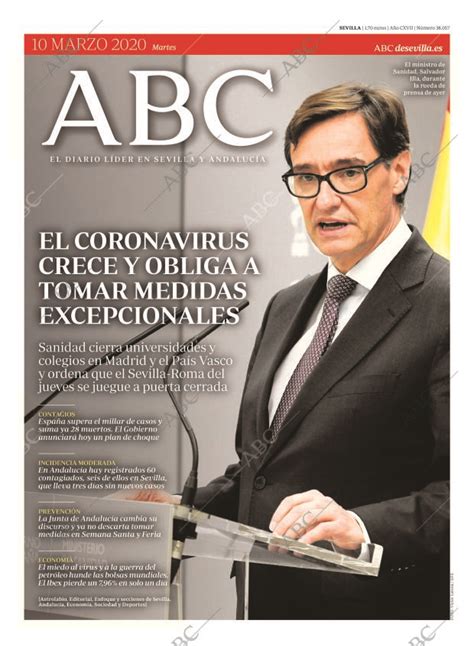 portada diario abc hoy