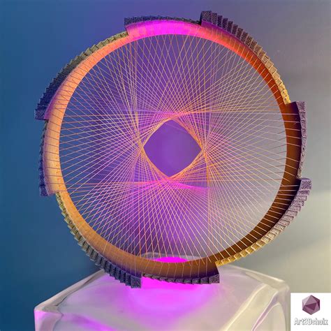 Portal 3D String Art Printable