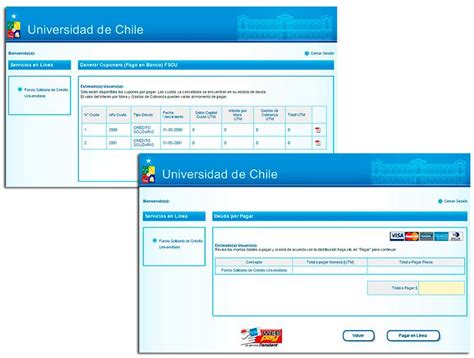 portal de pago universidad de chile