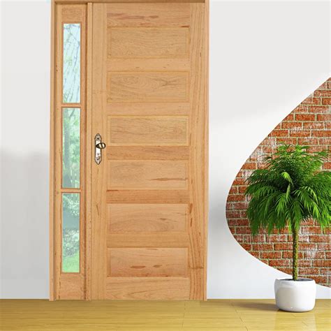 portal de porta de madeira