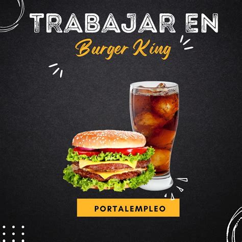 portal empleo burger king